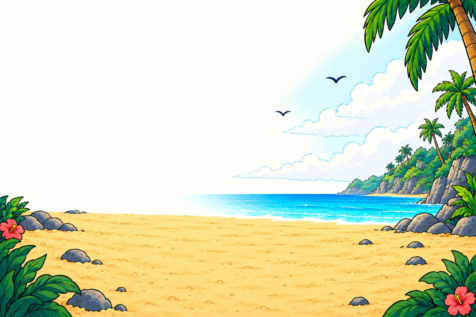 The ARRRLANA captain and Telegram mini app together on a sunny island beach